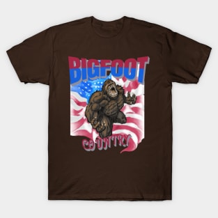 Bigfoot country T-Shirt